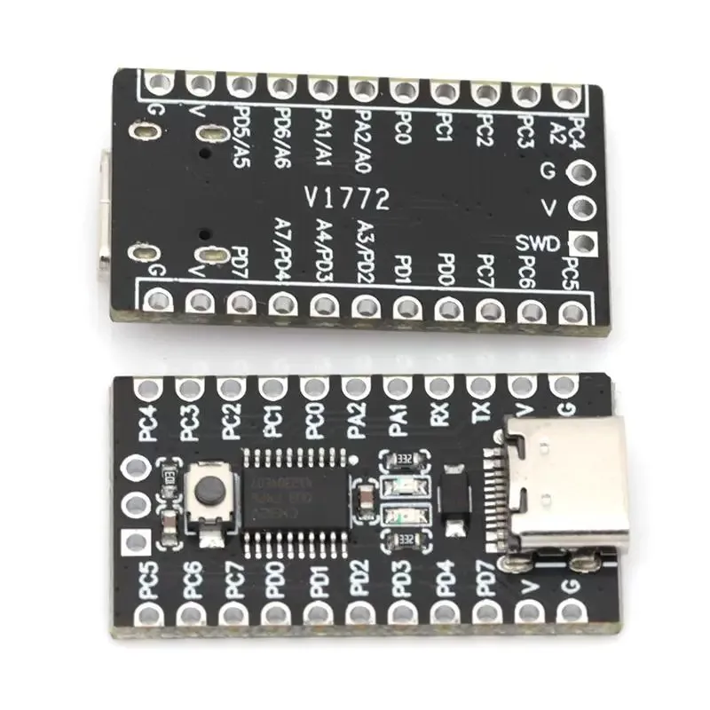 CH32V003 Development Board Core System Board RISC-V Processor CH32V003F4P6 Microcontroller Module 64K Flash for Arduino Diy