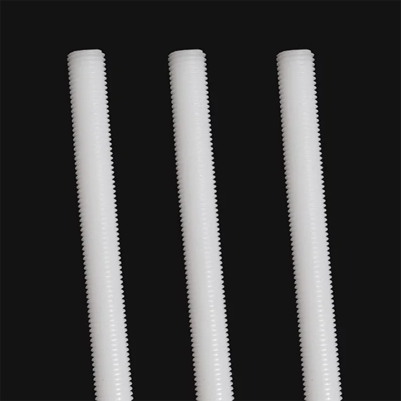 Plastic Nylon Bolt Threaded Rods Bars Studding M4 M5 M6 M8 M10 M12 M16 M20 M22 M24 M27 M30 M36 M40