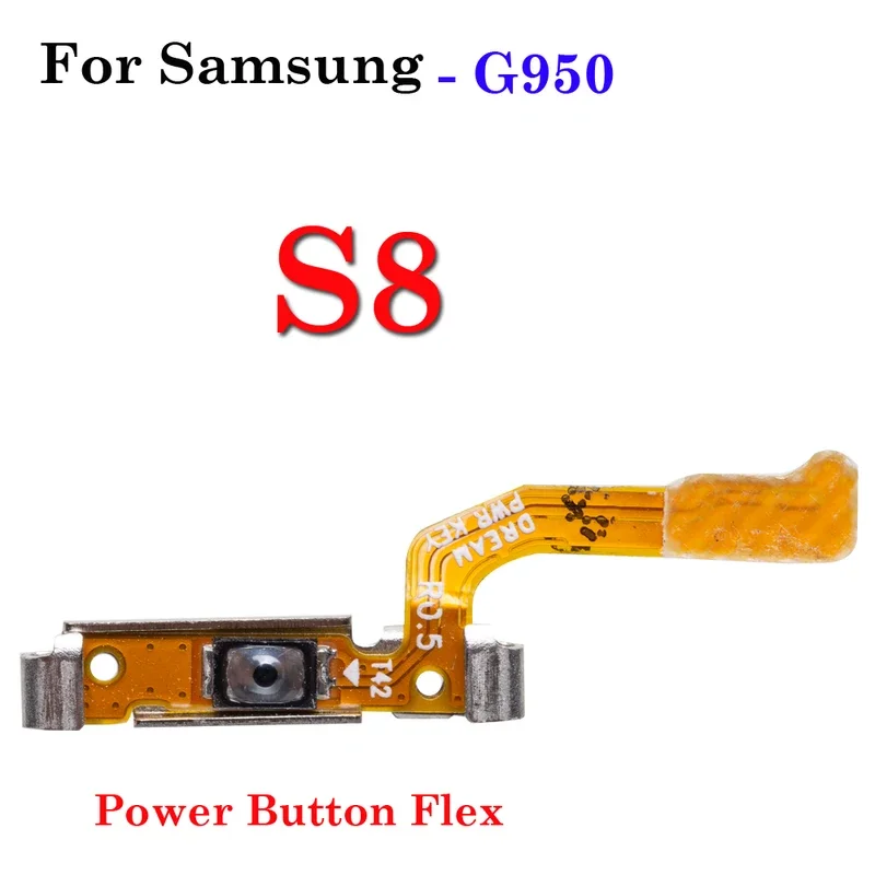 Pop 10PCs Power Volume Switch On Off Button Key Ribbon Flex Cable For Samsung Galaxy S8 S9 S10 Plus G950 G955 G960 G965 G9730 G9