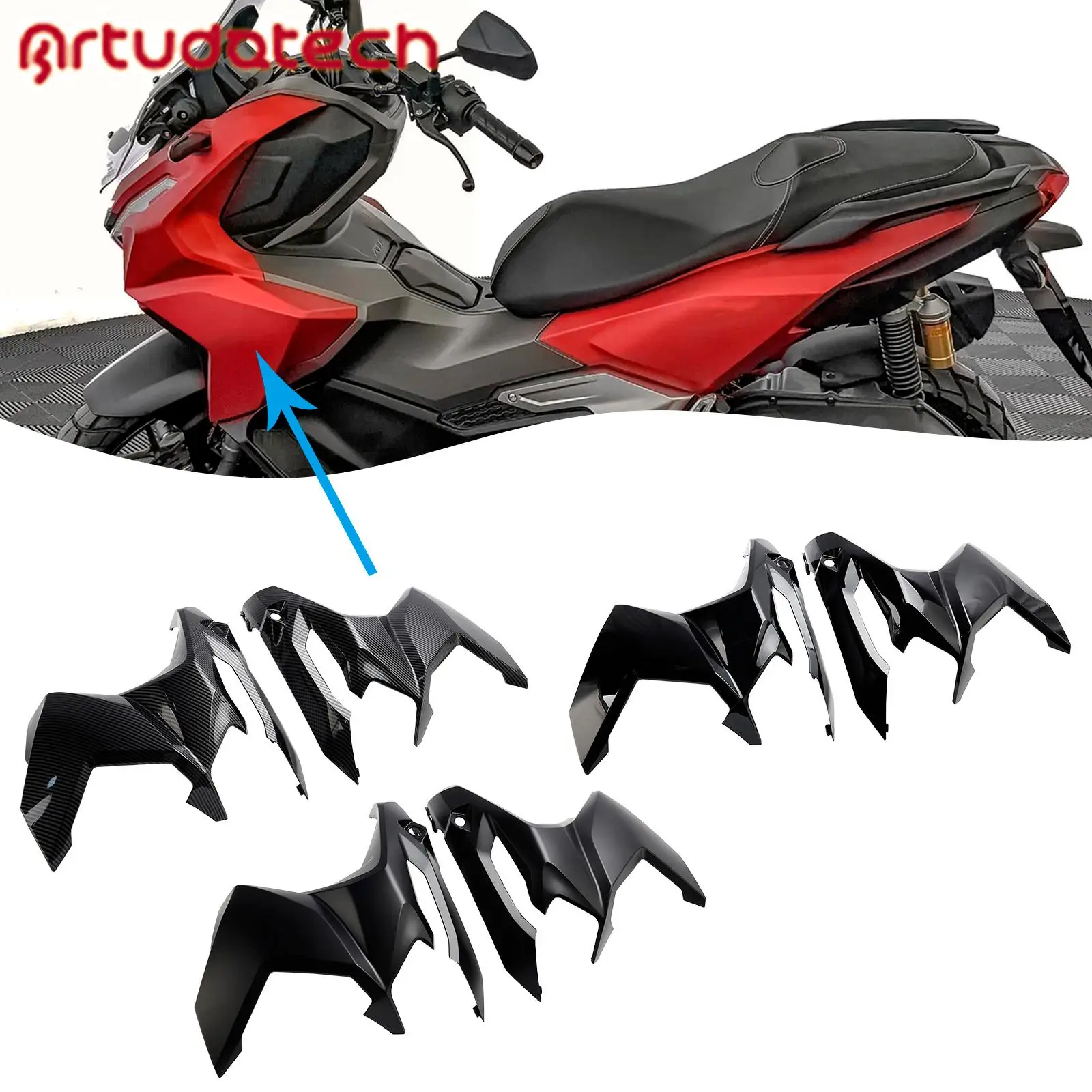 

Передняя боковая крышка передней фары обтекатель для Honda ADV 160 2023-2024