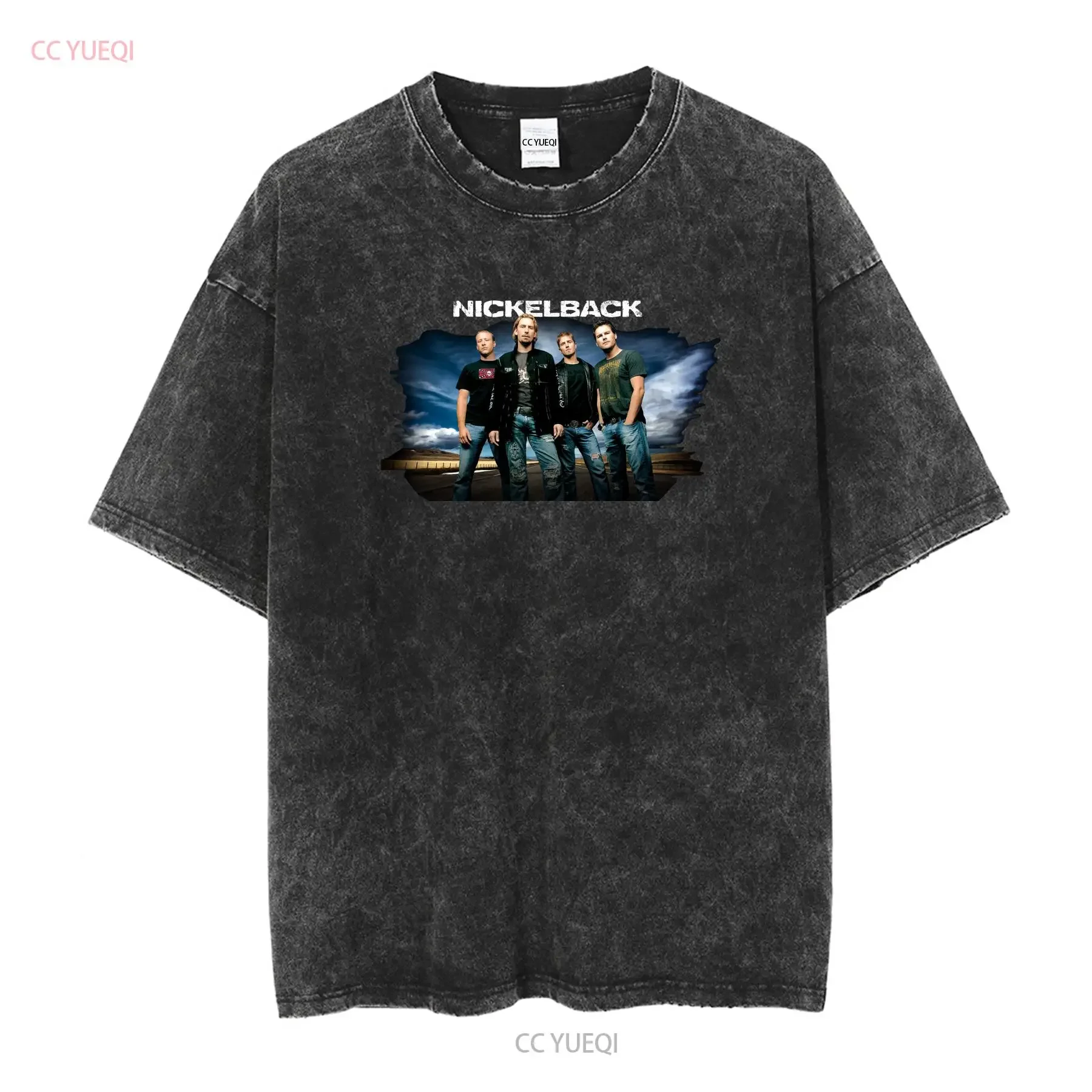 Nickleback T shirt vintage rock country album retro Heavy Cotton long or short sleeves vintage Washed Versatile Casual view 2