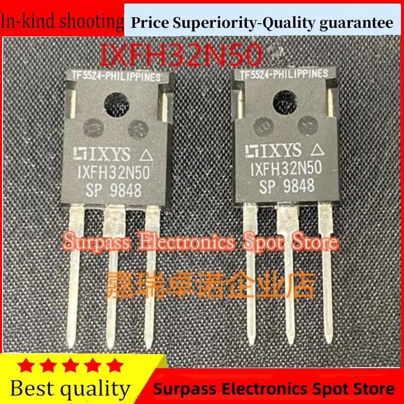 

10PCS-100PCS IXFH32N50 TO-247 500V 32A Price Superiority-Quality guarantee