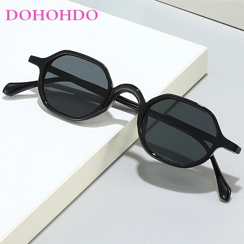 Vintage Luxury Polygonal Glasses For Men Trendy Brand Designer Women's Sunglasses Summer Traveling Drive Eyeglasses UV400 Lentes
