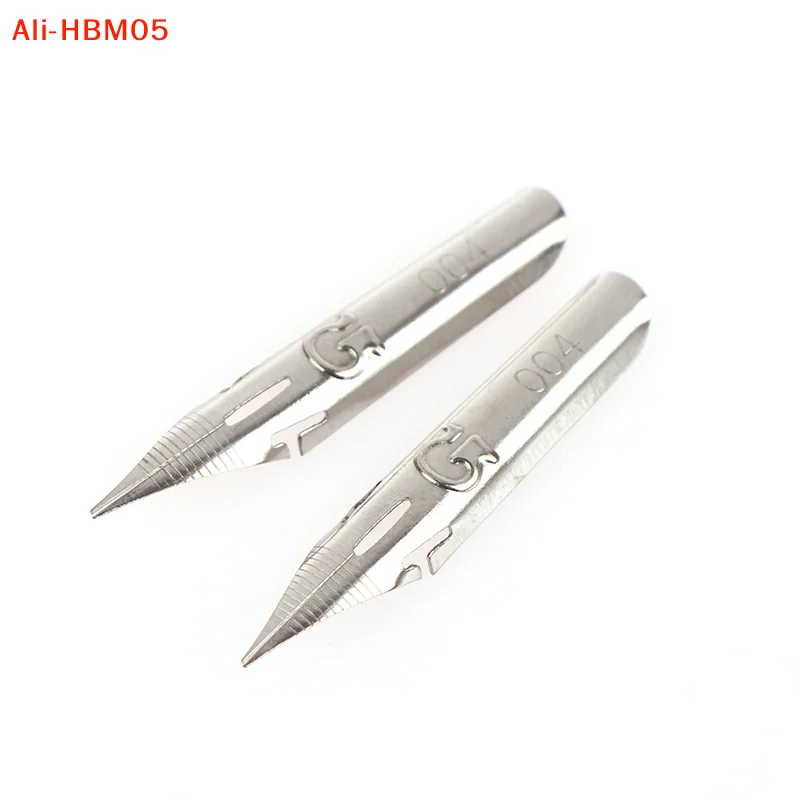 

(HB05)5Pcs Retro Dipped Tip G Nib Metal English Calligraphy Stationery Office School Supplies Writing Supplies