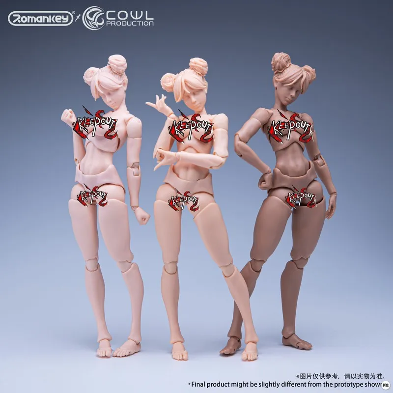

original Romankey X COWL Super Movable Girl Body Body Painting Model Reprint Movable Doll Model
