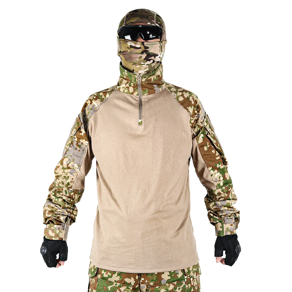 DRAGON EDGE G3 Combat Shirt Camouflage Tactical Shirt Spot goods Water Proof tactical uniform with knee pads