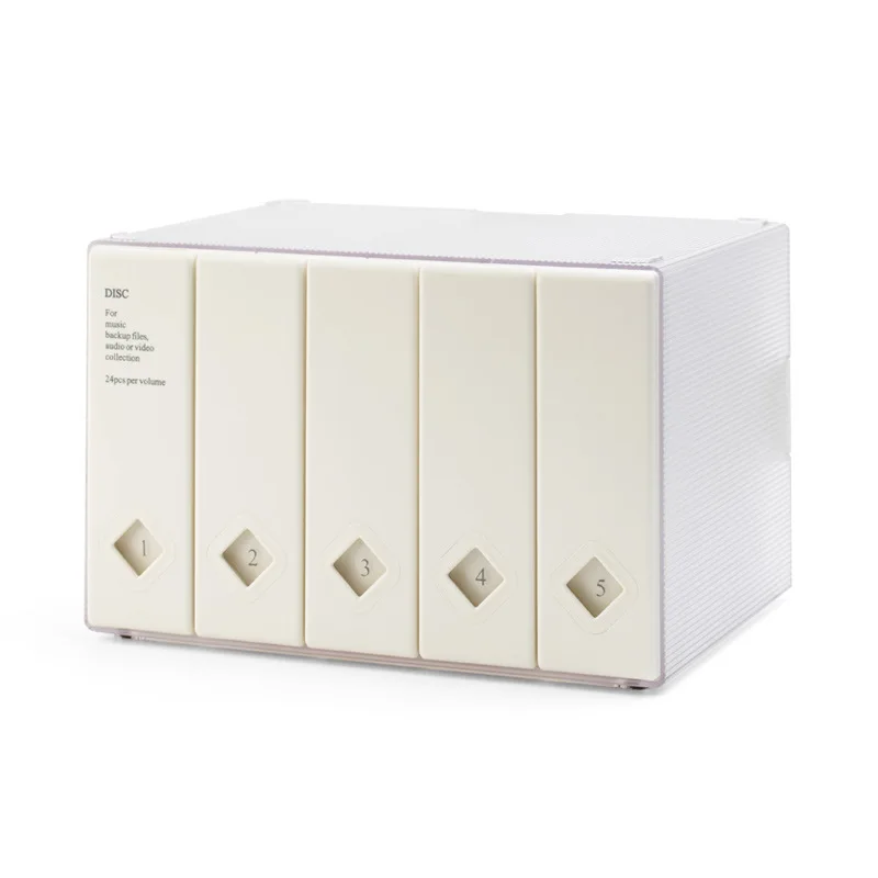 Mini Creative Color Style 24-Disc Star Album Cd Storage Box Car Dedicated Storage Cd Bag
