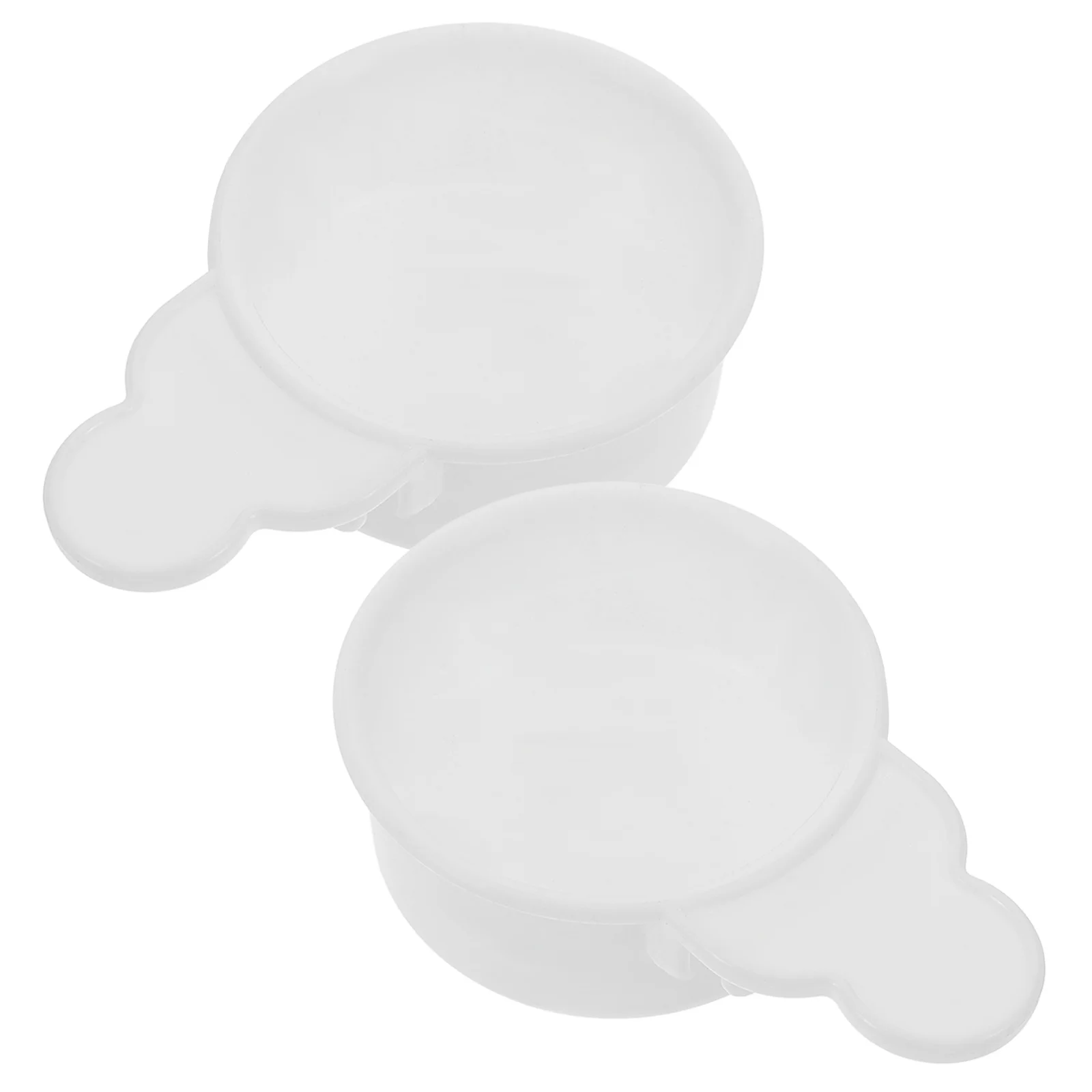 

2pcs Bird Food Bowl Plastic Feeder For Parakeet Budgie Cockatiel Cage Hanging Feeders No Mess Water Dispenser Small Birds Cage