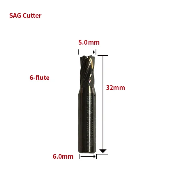 SAG Tubular Key Cutter For Alpha Pro & Alpha & Beta