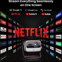 [Google TV] JMGO N1S Ultimate Global Version 3300 ISO Lumens 4K UHD Laser Projector 1600:1 Auto Screen Alignment DLP Projector