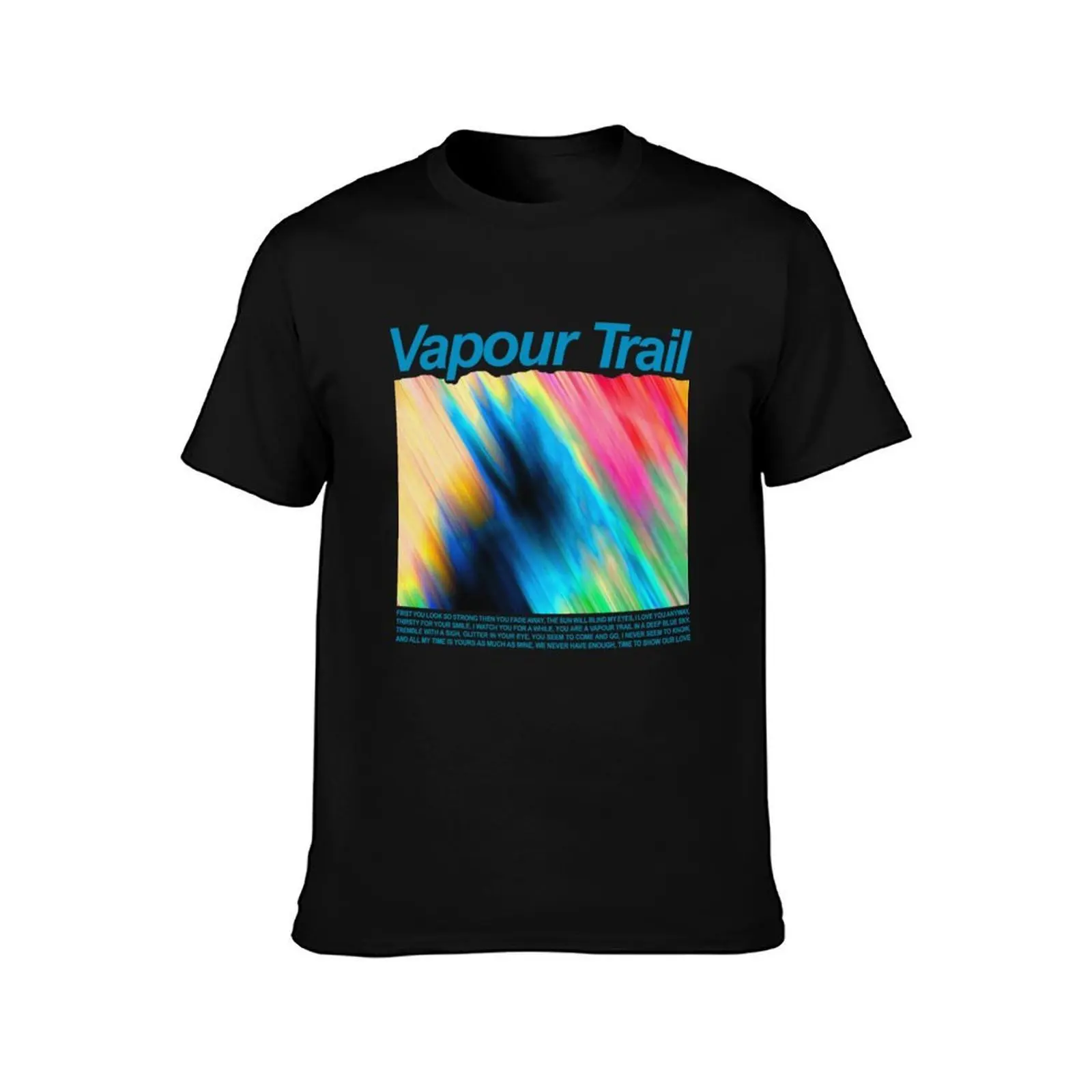 Glitched vapour trails T-Shirt Moisture Wicking Athletic T-Shirt