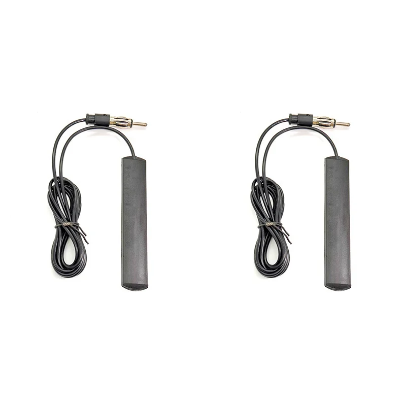 

2X 4G Radio Antenna AM/FM Antenna FM Shortwave Antenna Signal Amplifier For Car-Y47A