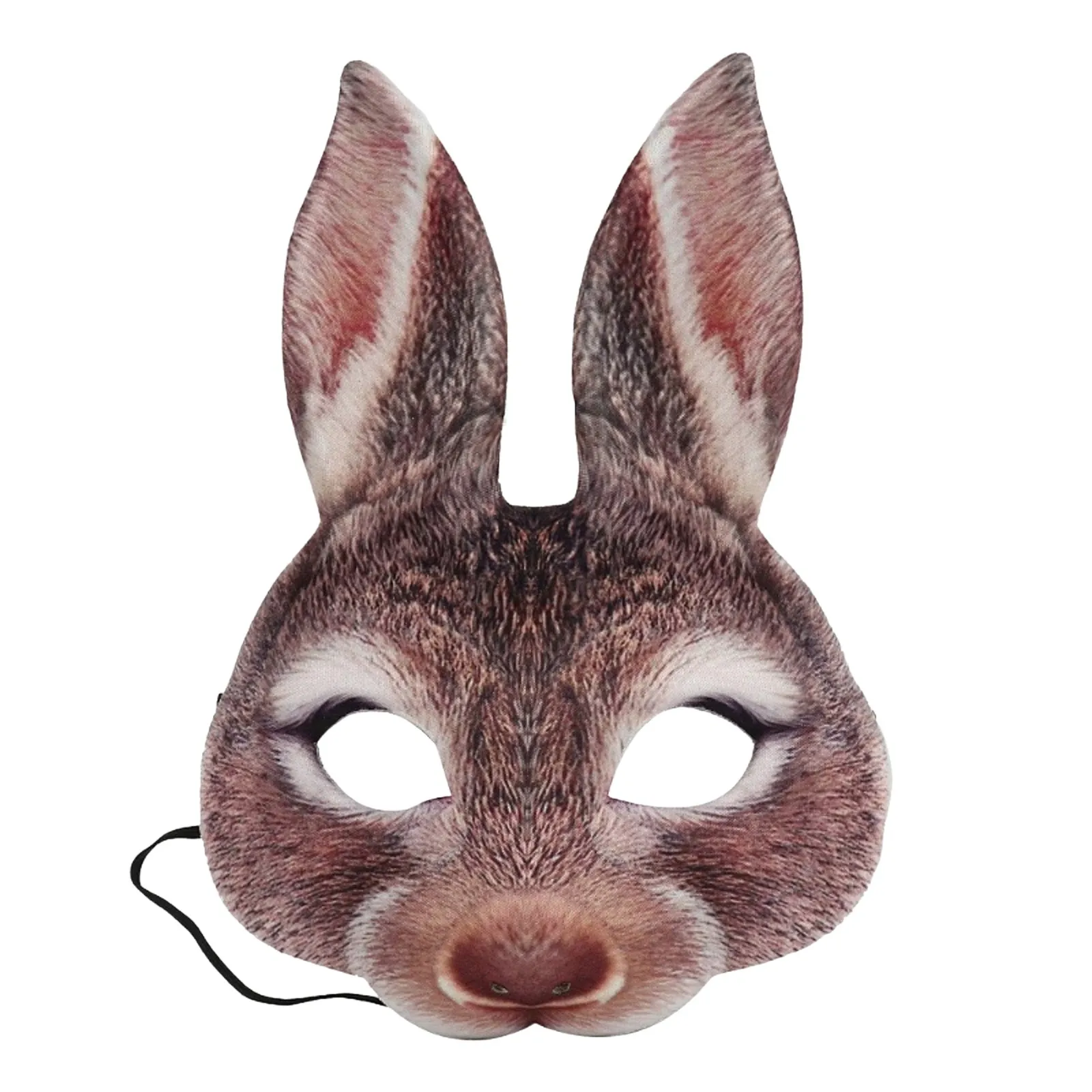 

1Pcs Half Face Rabbit Ear For Halloween Easter Costume Party Cosplay Props Party Favors