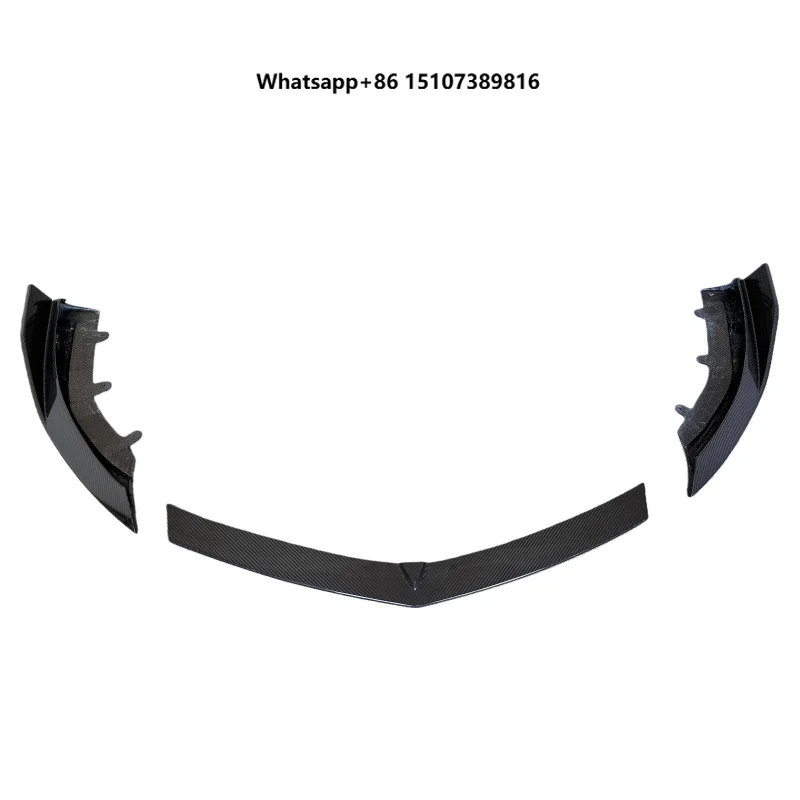 New Style Dry Carbon Fiber Front Lip Body Kit for GT Modification, Front Bumper Lip Car Modification Parts