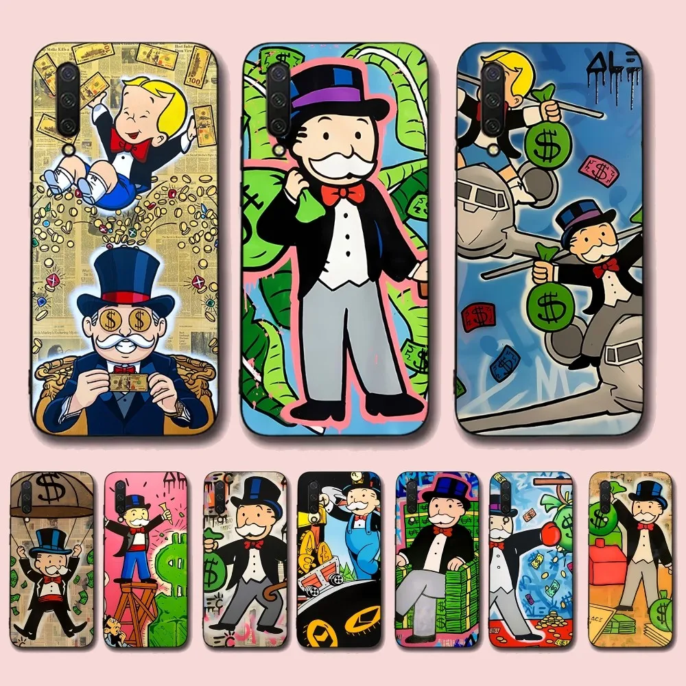 

Cartoon Luxury Dollar MonopolyS Mousepad For Xiaomi Mi 5X 8 9 10 11 12 lite pro 10T PocoX3pro PocoM3 Note 10 pro lite