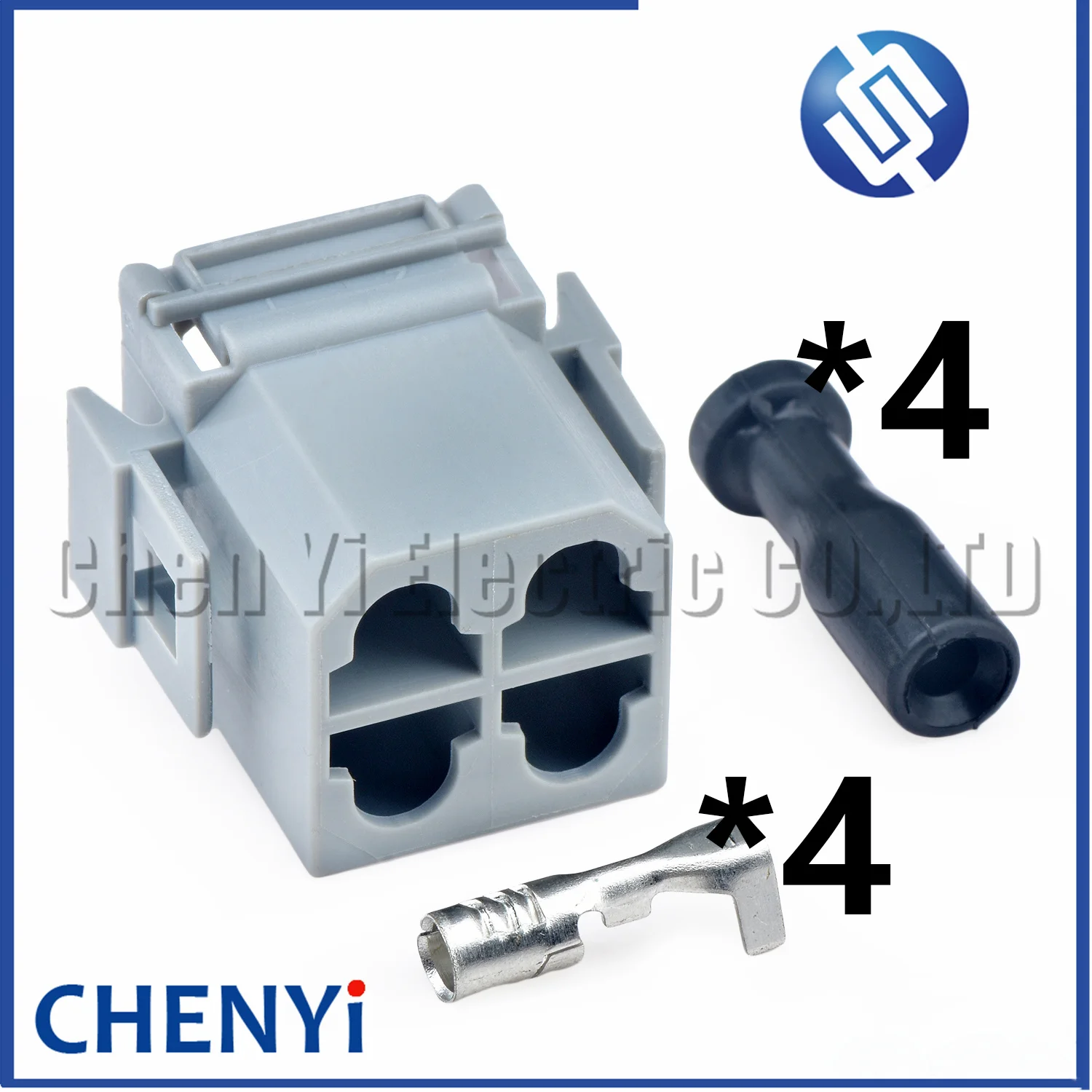 4 Pin Automotive Waterproof AC Assembly connector Car Odometer Sensor speed sensor Wire harness plug With rubber Pins For HOWO