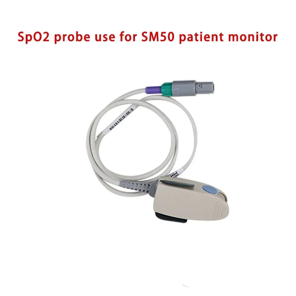 Spo2 Probe Blood Oxygen Sensor for SM50/SM50vet Handheld Patient Monitor Human or Veterinary Optional