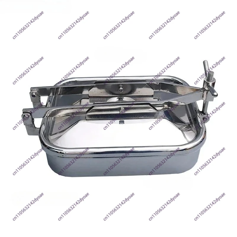 250x150mm Rectangular Manhole Cover Stainless Steel Tank Manway