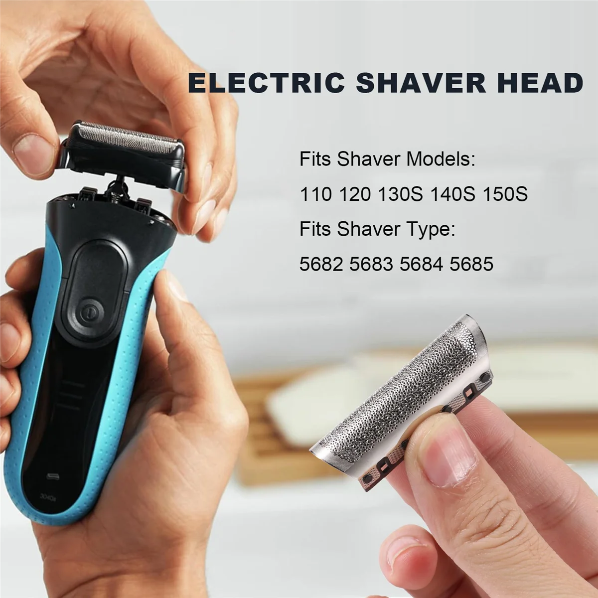 เครื่องโกนหนวด11B แบบฟอยล์และคัตเตอร์สำหรับเปลี่ยน Braun ซีรีส์110 120 130 140โกนหนวดไฟฟ้า150ตะแกรงตาข่าย