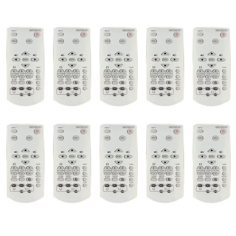 CEA 10X Projector Remote Control For CASIO Projector YT-141 XJ-A142 XJ-A147 XJ-A242 XJ-A247 Replacement Remote Control