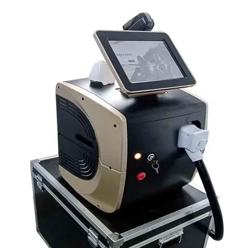 3000W High Power Ice Cooling 755 808 1064nm Diode Laser Epilator Painless Hair Removal Machine for Body Face
