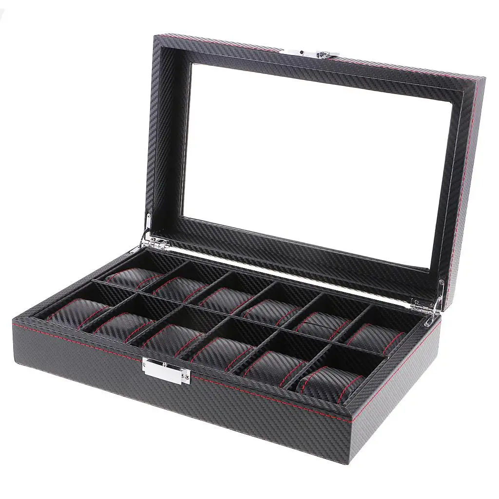 

12 Slots Watches Boxed Storage for Ladies Mens Watches, Gift Selection