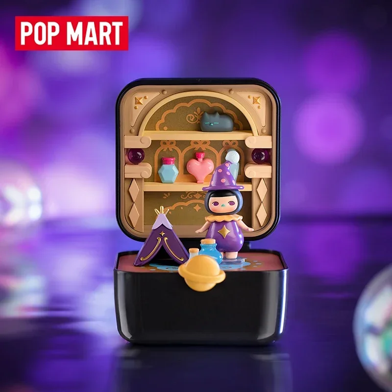 Pop mart Pucky Strange Stars Series Scene Blind Box Kawaii Action Figures Mystery Box Birthday Gift Surprise Box Caixas Supresas