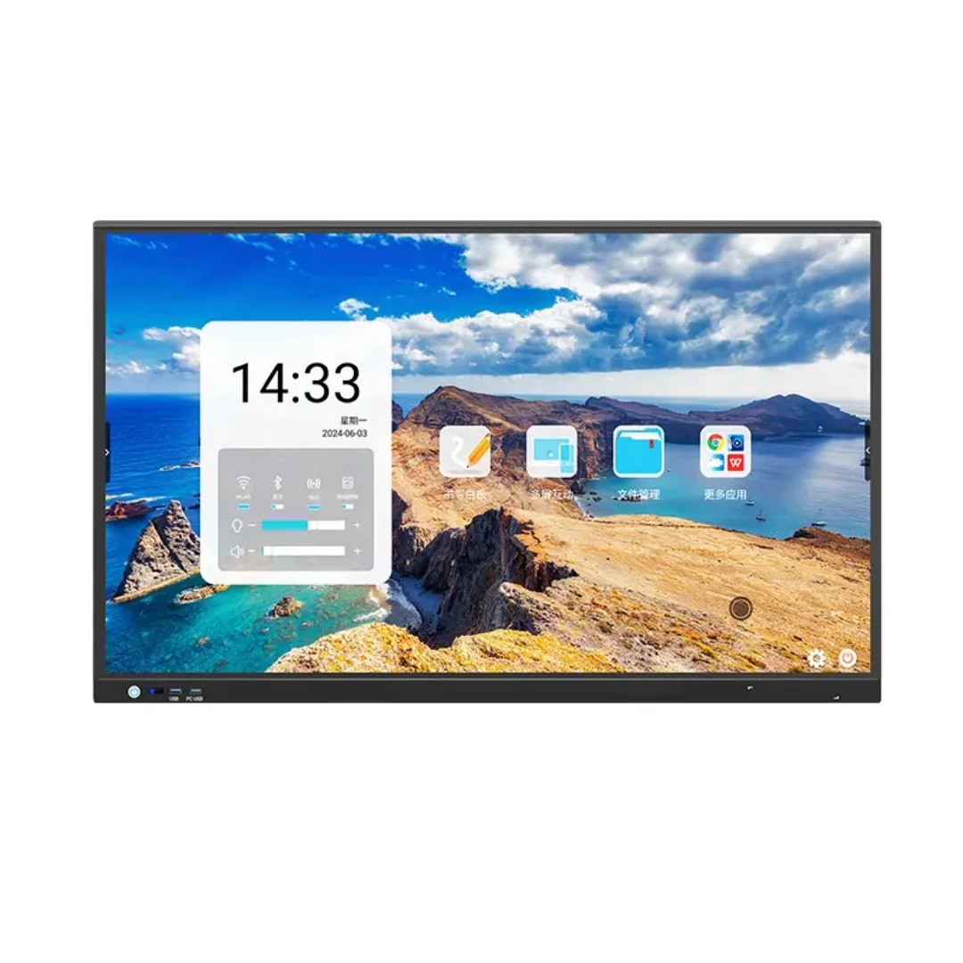 2026 New 4K UHD Touch Screen Conference System, Built-in for Office & Classroom Video Conferencing