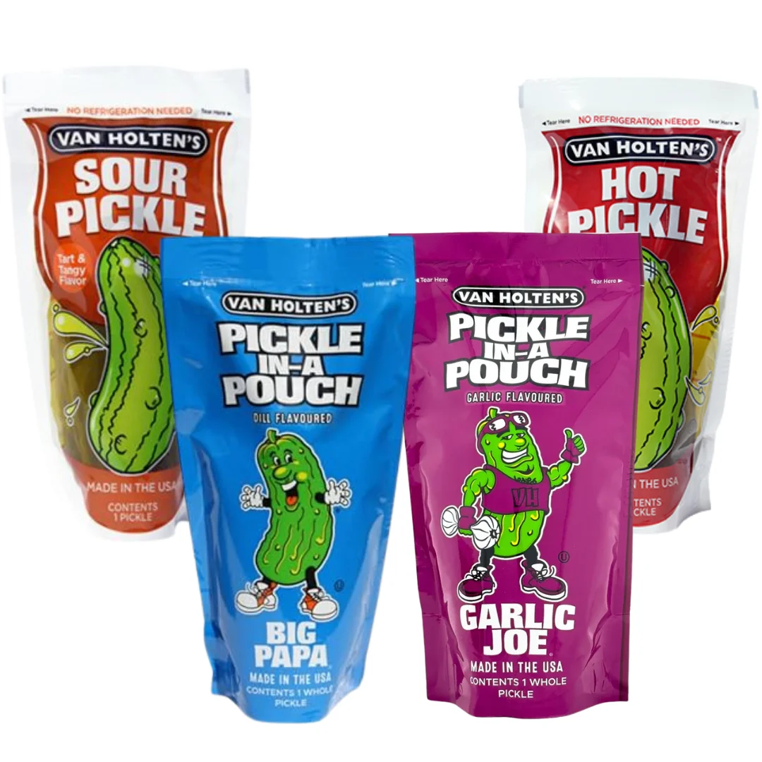 Van holtens - Combo pepinillos gigantes - Big Papa + Garlic Joe + Hot Pickle + Sour Pickle