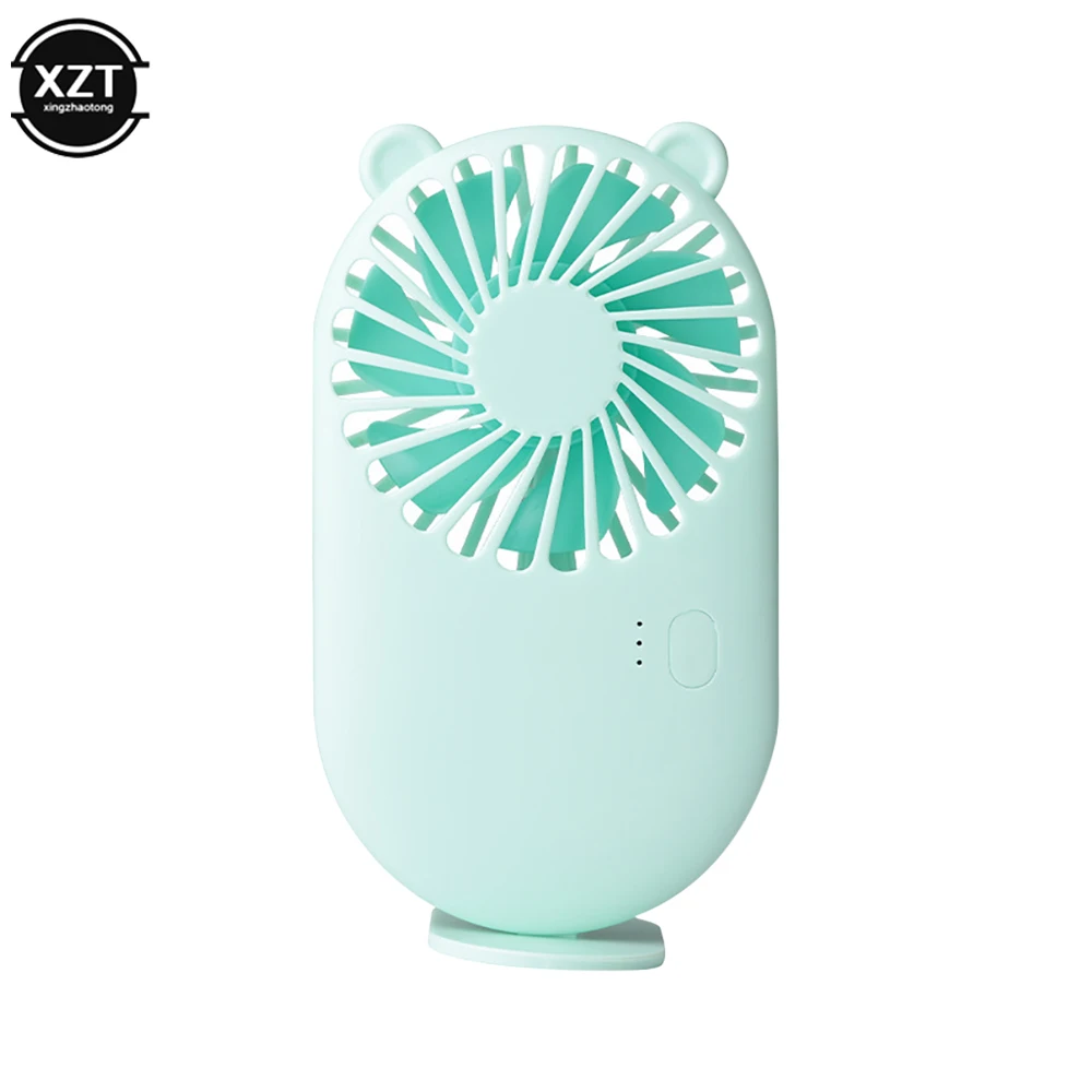 

Portable Mini Fan Handheld USB Chargeable Desktop Fans 3 Mode Adjustable Summer Cooler For Outdoor Travel Office