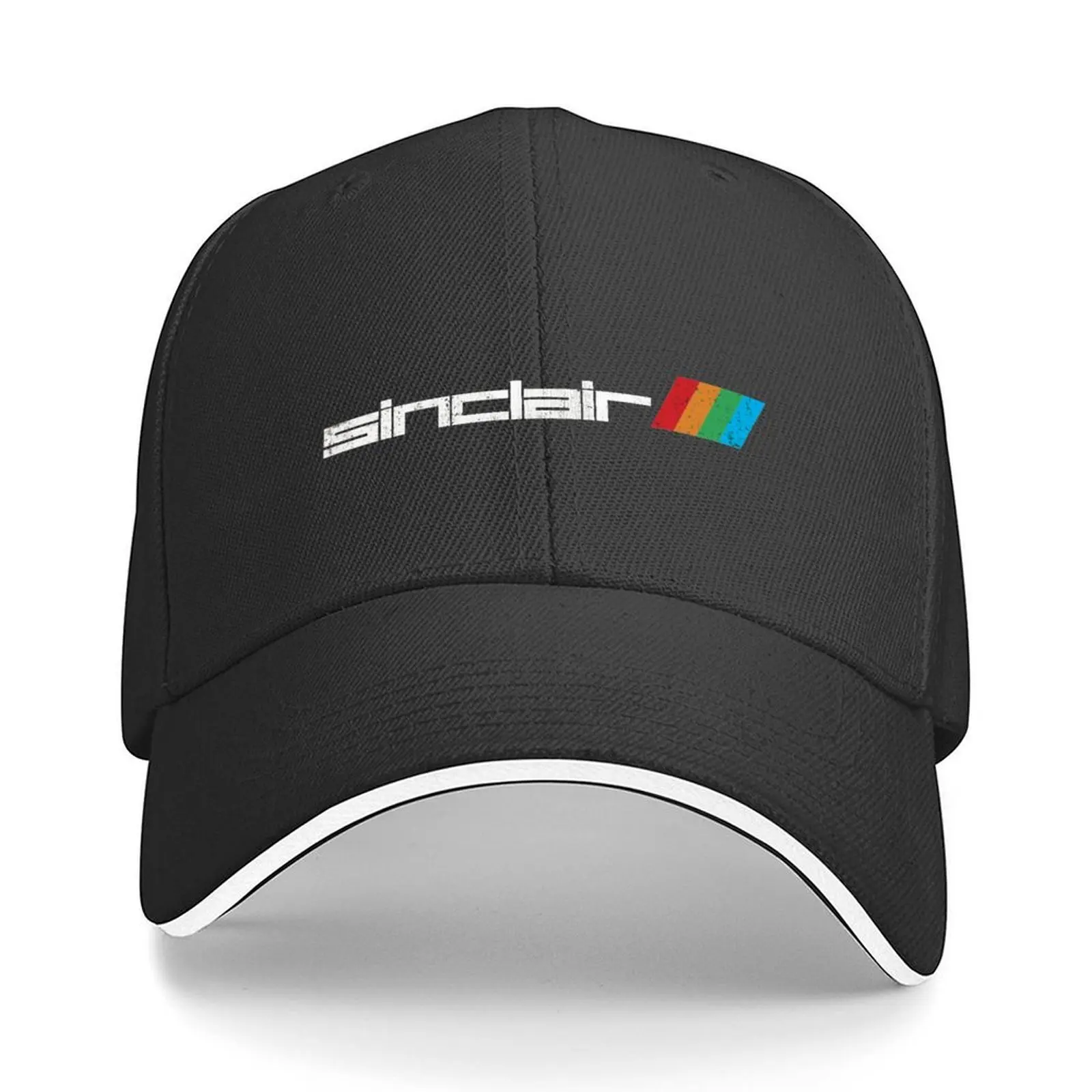 

Sinclair (ZX Spectrum) Retro Video Game Company Logo with Weathered Effect Baseball Cap