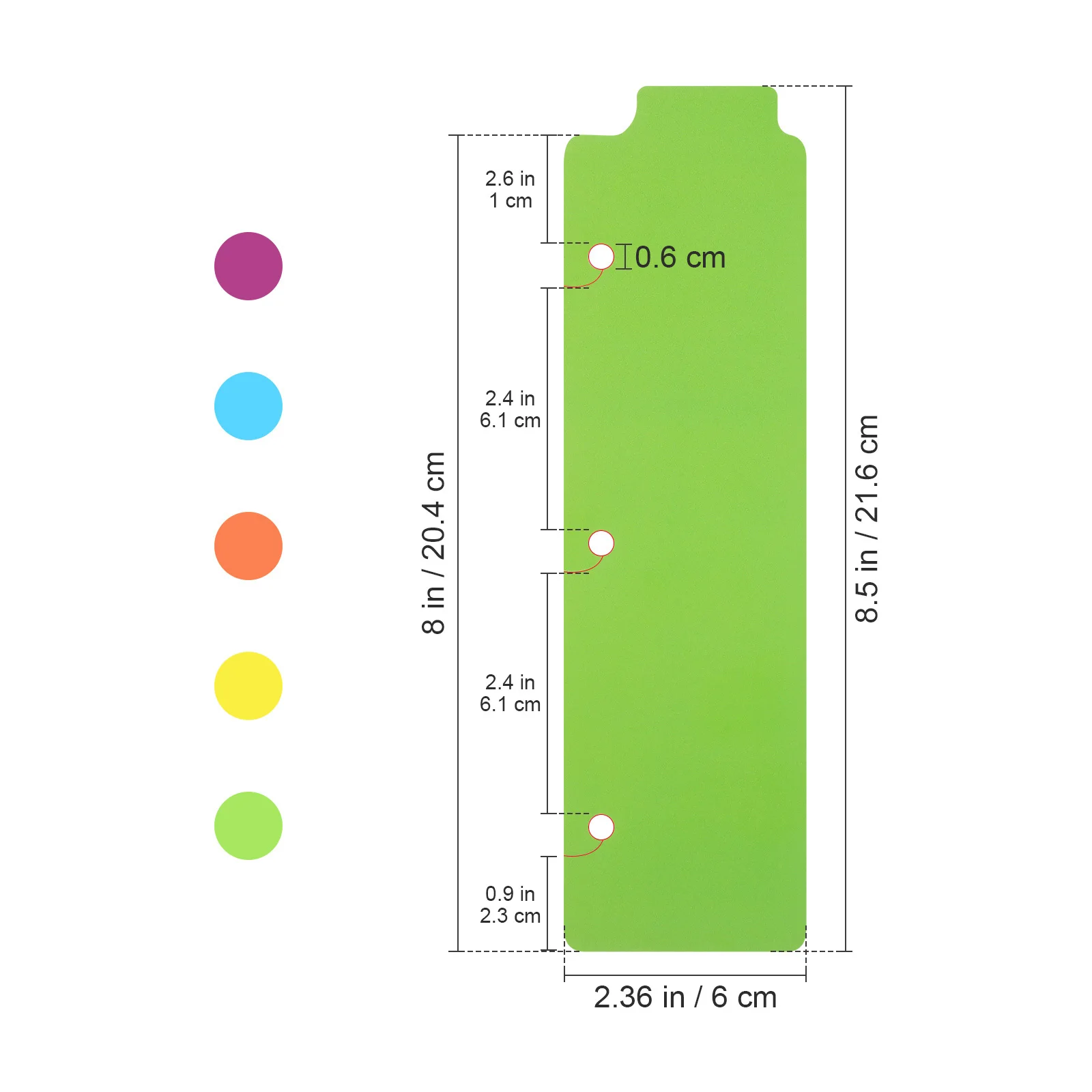 

5pcs Binder Dividers Index Bookmarks Colored Tabs For Notebook Notepad Plastic Page Markers Organizers School Office Home Study