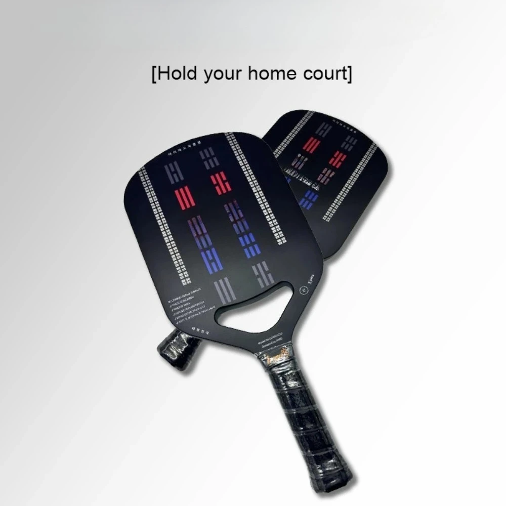 High-Friction Surface Outdoor Play Pickleball Paddle 3K Thermoformed Carbon Glass Custom Elongated for Training