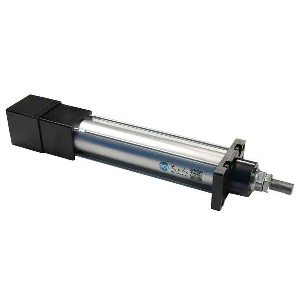 Custom 4.5kW Servo Motor Drive Electric Cylinder 800mm/s High Speed Heavy Duty Carbon Steel for Telescopic Folding