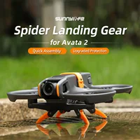 Piezas de Dron, tren de aterrizaje plegable de araña para DJI Avata 2, accesorios para Dron, trípode de pata de aterrizaje extendida
