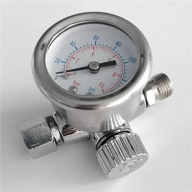 ตัวปรับแรงดันลม AC88-2X พร้อมเกจวัดแรงดัน คุณภาพพรีเมียม สำหรับเครื่องพ่นลม พร้อมเกจวัด ขนาด 1/4 นิ้ว