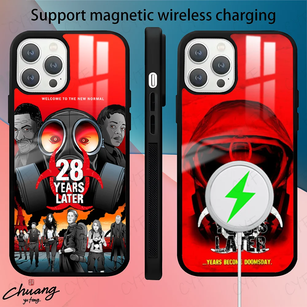 movie 28 years later Phone Case For 11 12 13 14 15 16Pro Max mini Plus strong magnetic attraction Phone Cover