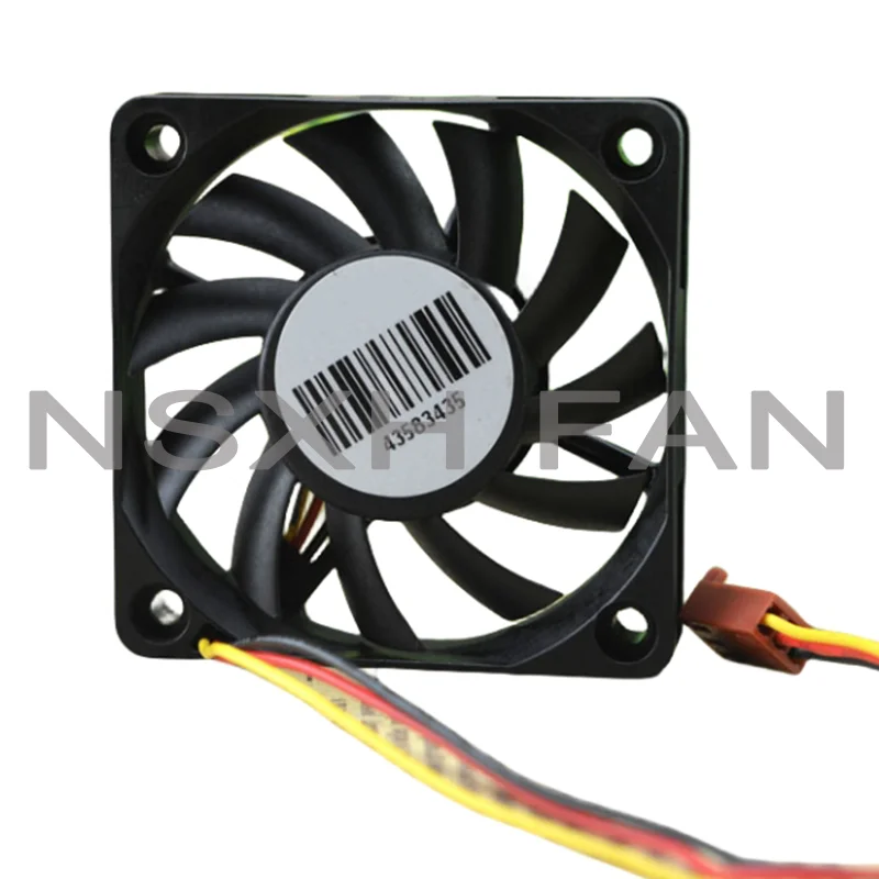 ORIGINAL BS601012H B 12V 0.21A 6CM 6010 3WIRES COOLING FAN