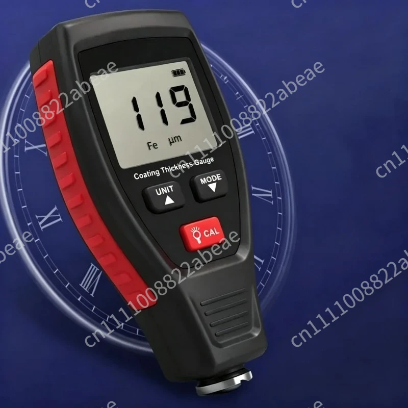 High-Precision Car Paint Coating Thickness Gauge for Aluminum and Iron Substrates
