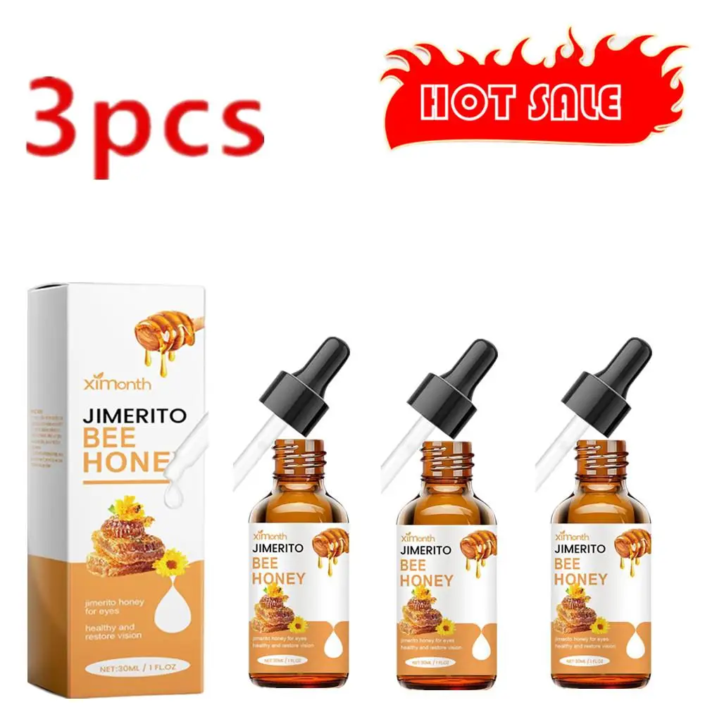 

3XHoney Eye Care Liquid Refreshing To Relieve Eye Fatigue And Astringent Eye Soothing Eye Drops Jimerito Honey For Eyes Health