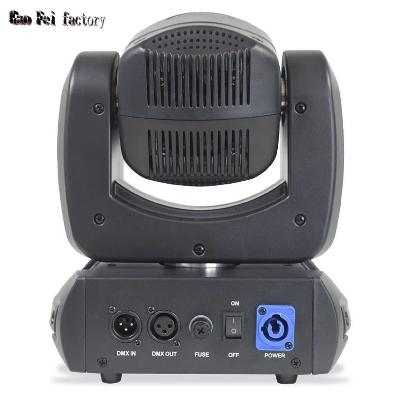 Imagem -02 - Led Beam Moving Head Light Lyre Spot Pattern Lights Prisma Rotativo Iluminação de Palco Party Club Alta Qualidade 100w