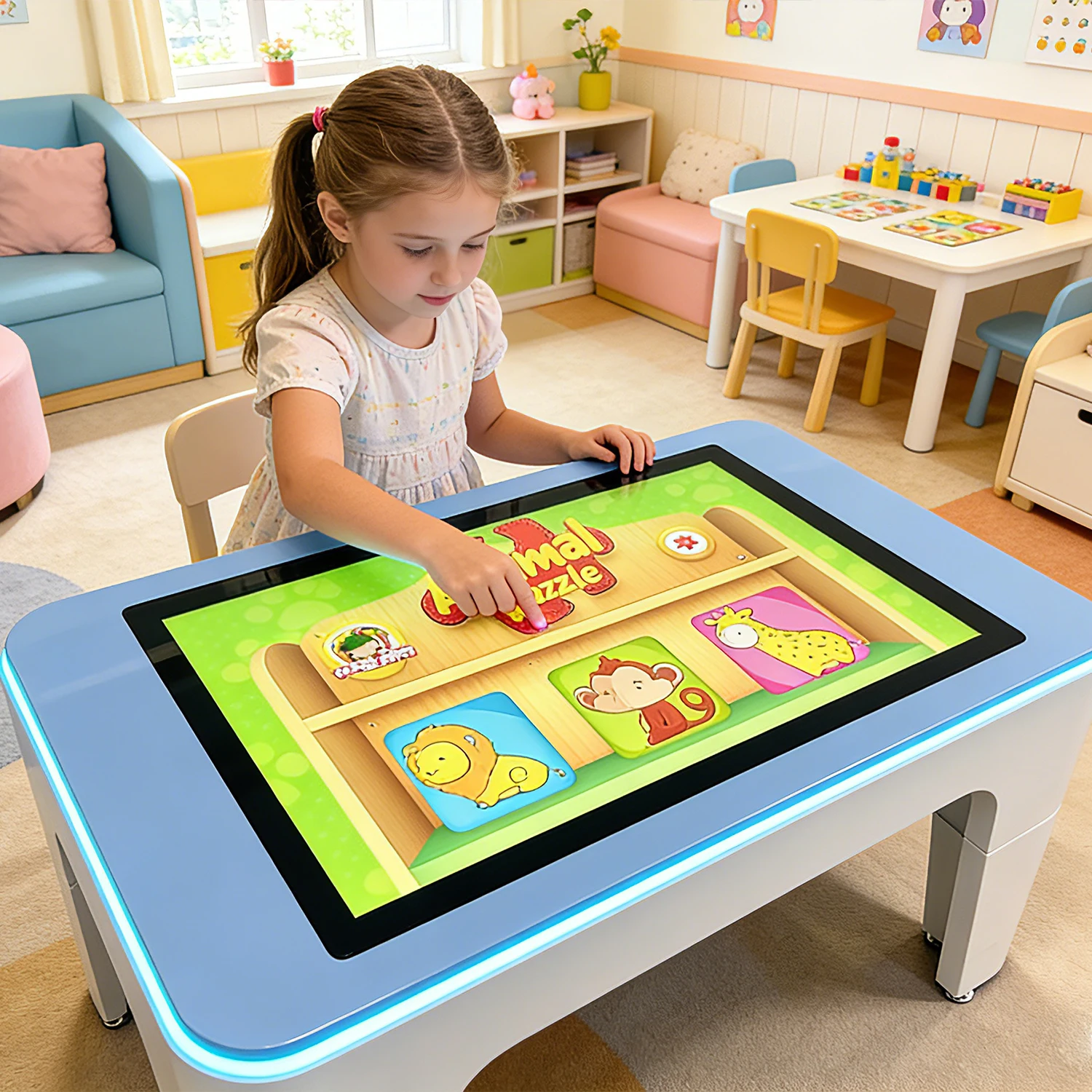 32 Inch Touch Table Touch Screen Game Table Interactive Tableducation Games For Kids
