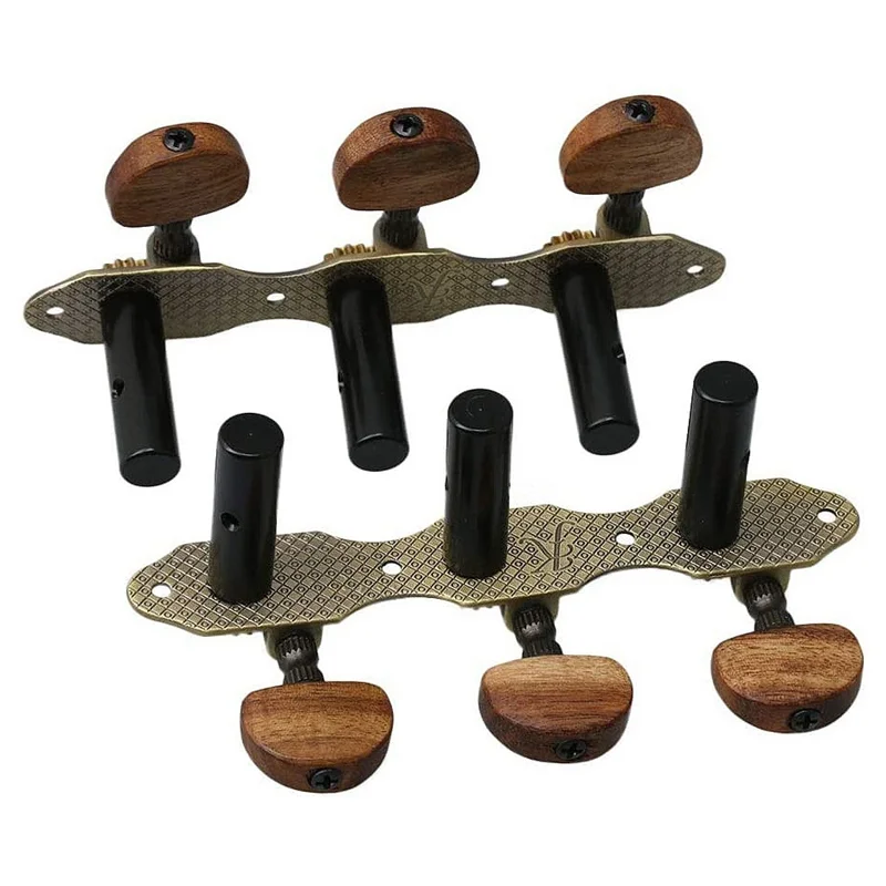 N17R 2Pieces Guitar Tuner Tuning Keys Pegs Machine Heads for Classical Guitar