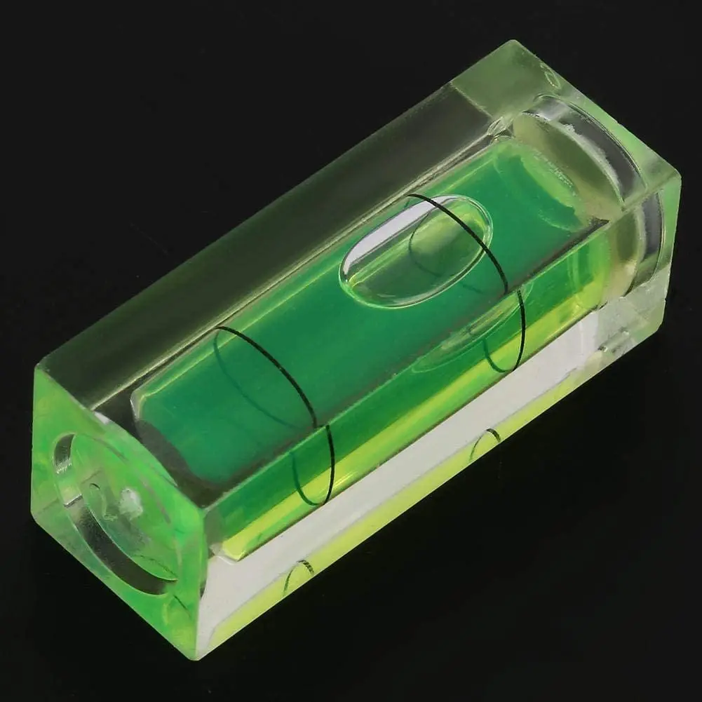 เครื่องวัดระดับเสาทรงบับเบิ้ลทรงสี่เหลี่ยมมุมฉาก5 10X10X29mm เครื่องมือสร้างสมดุล