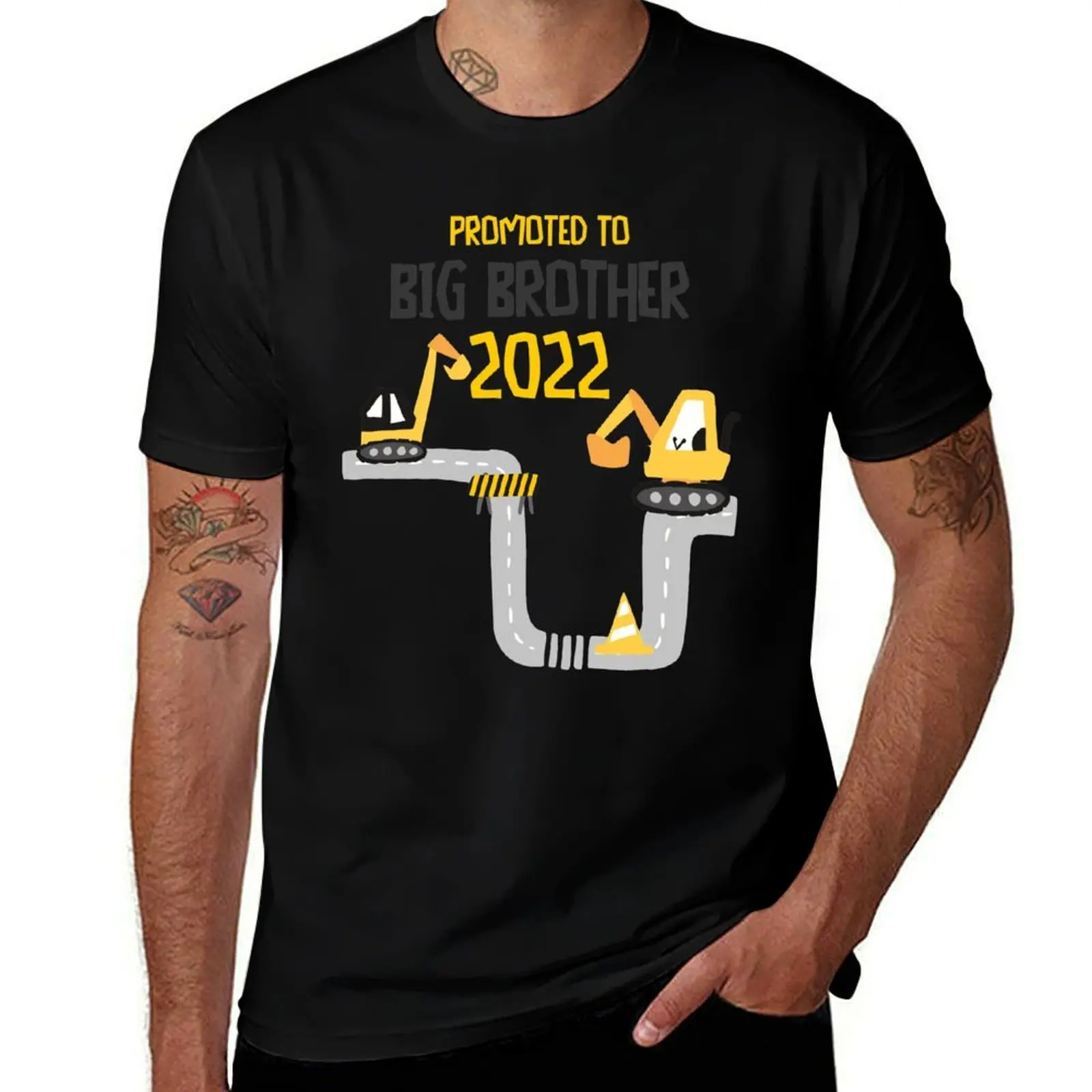 Promoted to Big Brother 2022 Excavator Bagger T-Shirt Quick Dry Travel T-Shirt
