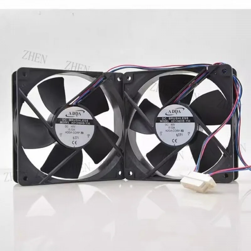 

Y ДЛЯ ADDA AD1248HB-Y56 12025 DC40V 0.13A 12CM Вентилятор охлаждения сервера