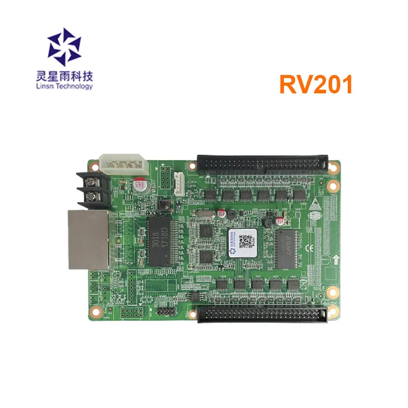 LINSN RV201 Upgraded Version of RV901T Receiver Card  For Full Color Or Single Dual Color LED Display LED Screen