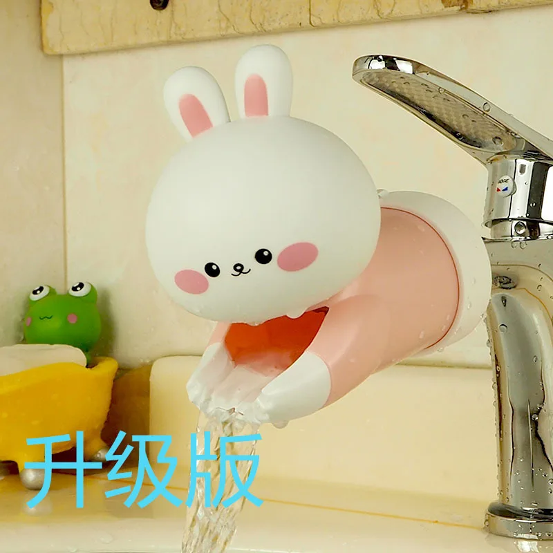 New Disney Bathroom Cartoon Faucet Extender Splash Proof Filter Baby Hand Wash Extension Sink Kawaii Extender Festival Gift