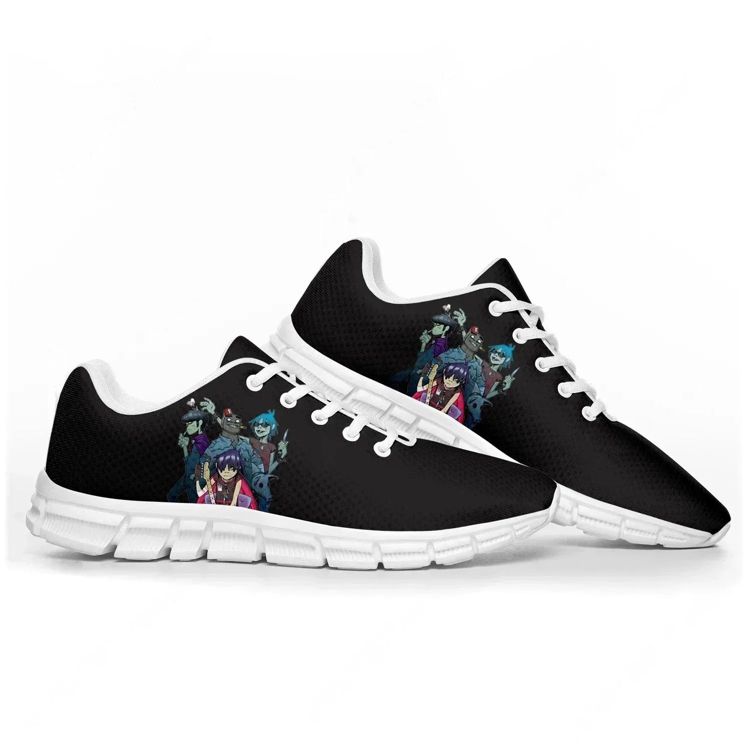 Gorillaz Virtual Rock Band Fashion Sports Shoes Mens Womens Teenager Sneakers Custom High Quality Couple Shoes