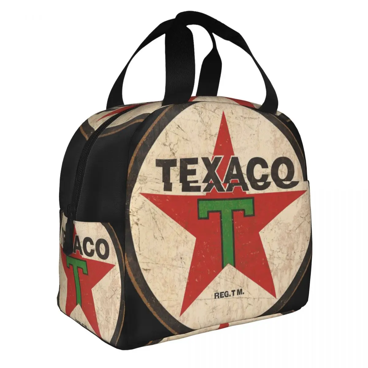 T Texaco Isolamento Bento Lunch Bag, Folha De Alumínio Saco De Arroz, Refeição Pack, Bolsa De Gelo, Novo